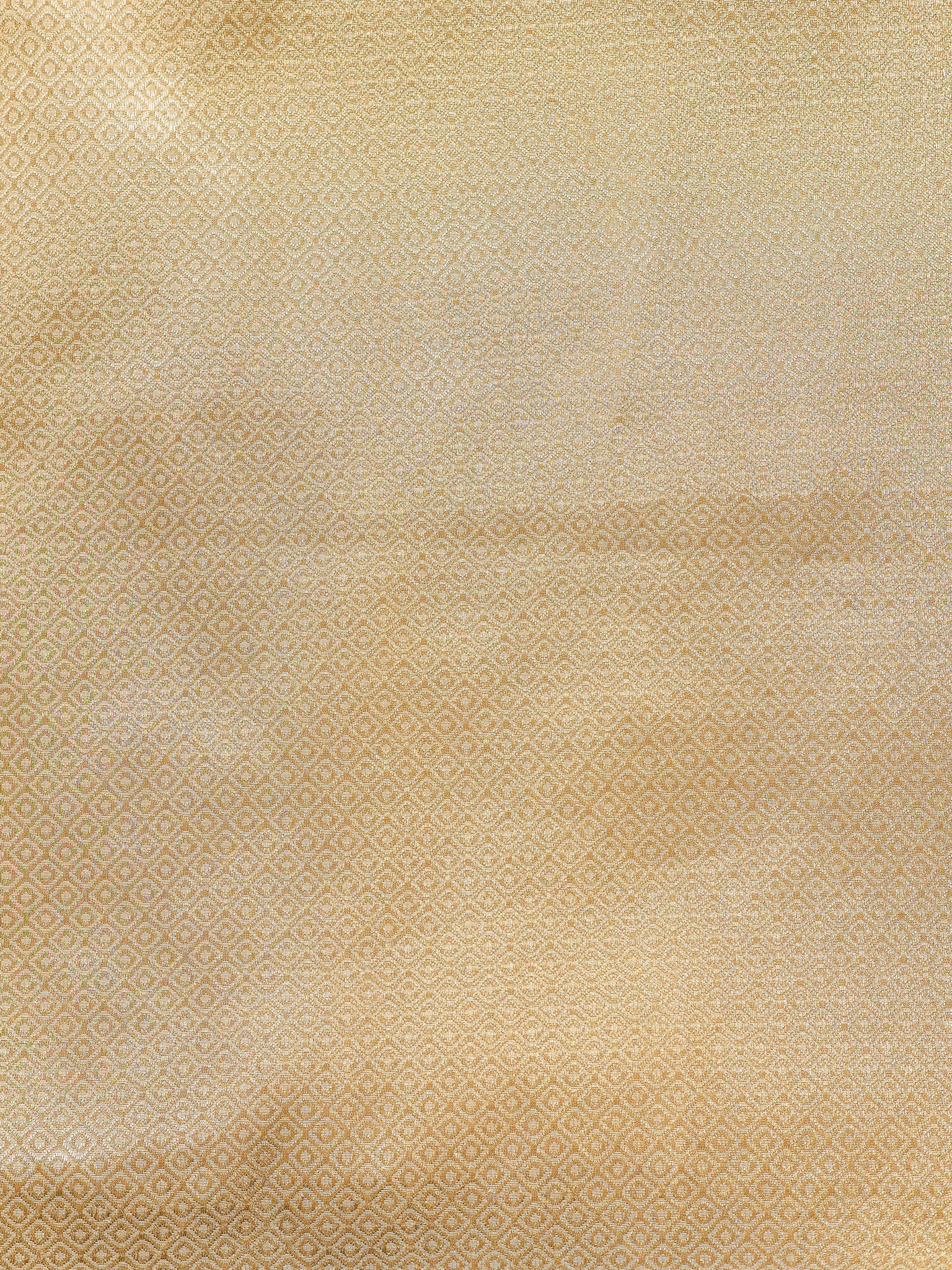 Banarasi Organza Saree With Zari Buta Weaving & Border- Beige