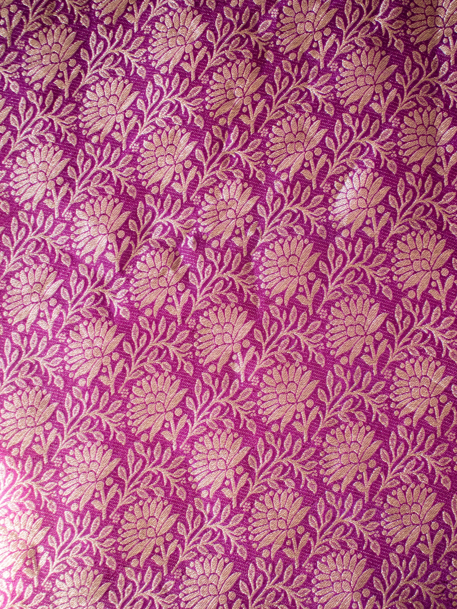 Shaded Chiffon Saree - Purple