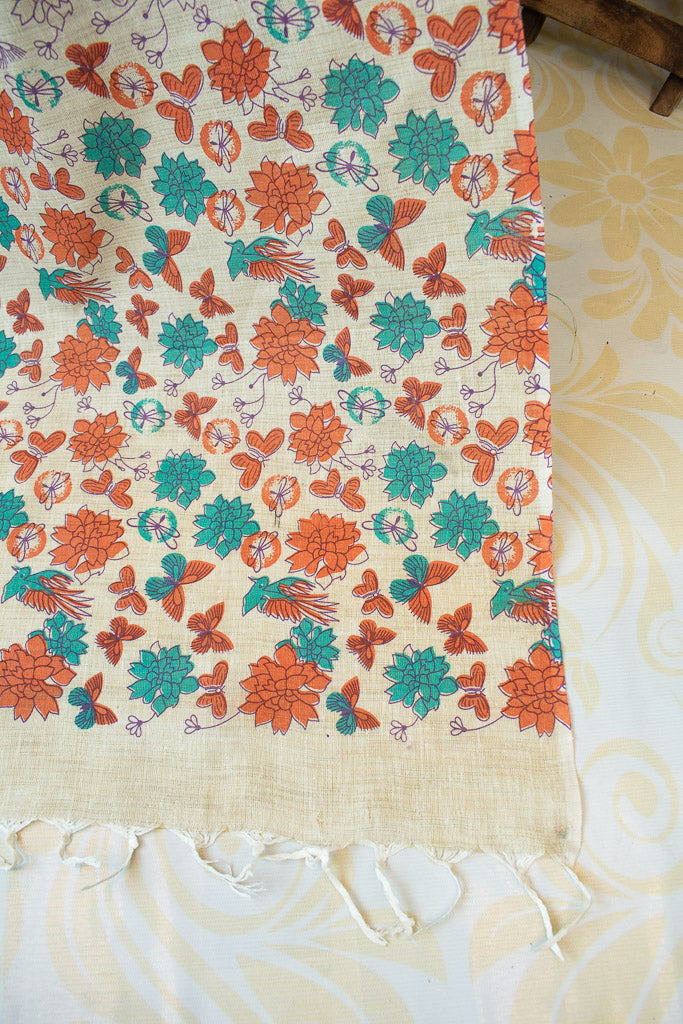 Banarasi Soft Cotton Multicolored Printed Bhagalpuri Salwar Kameez
