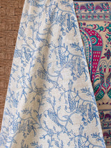 Banarasi Soft Cotton Madhubani Printed Salwar Kameez-Off White