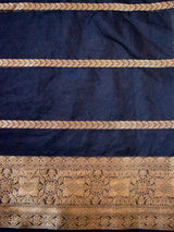 Banarasi Shibori Dyed Organza Saree With Zari Weaving